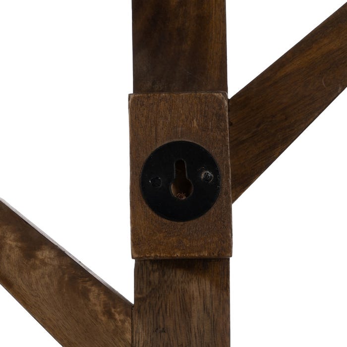 Honey Coat Rack Mango Wood Decoration 23 x 7 x 78 cm