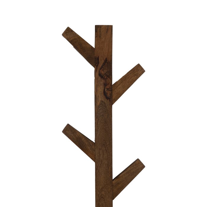 Honey Coat Rack Mango Wood Decoration 23 x 7 x 98 cm