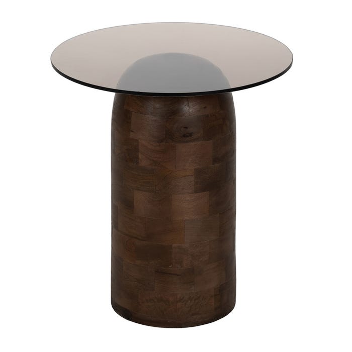 Mesa de Centro em Madeira Honey Mango 50 x 50 x 56 cm