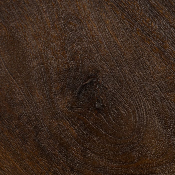 Mesa de Jantar em Madeira de Manga Marrom 120 x 106 x 76 cm