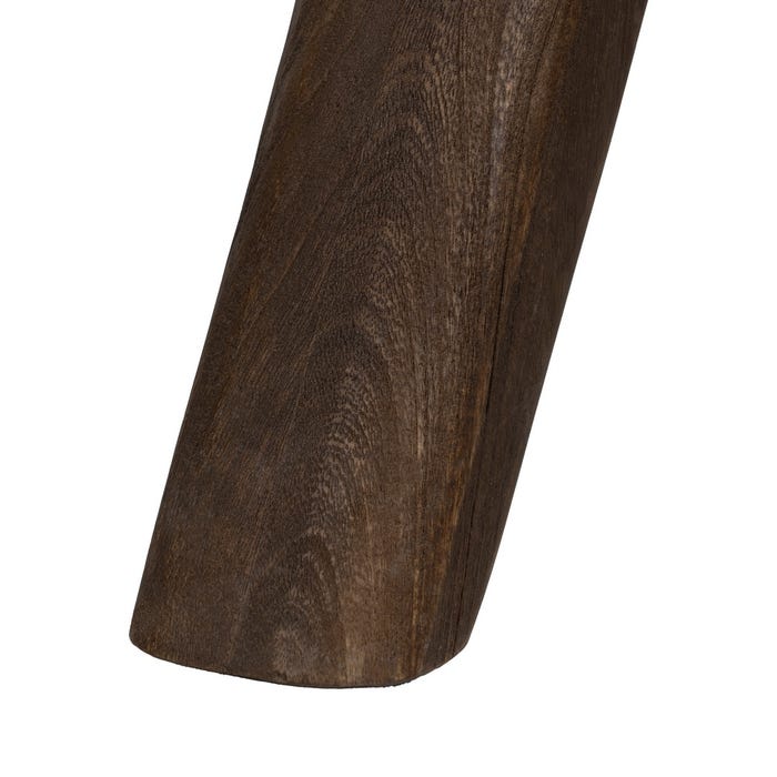 Mesa de Jantar em Madeira de Manga Marrom 120 x 106 x 76 cm