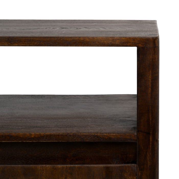 Aparador Marrón Madera De Mango Salón 190 X 40 X 86 Cm
