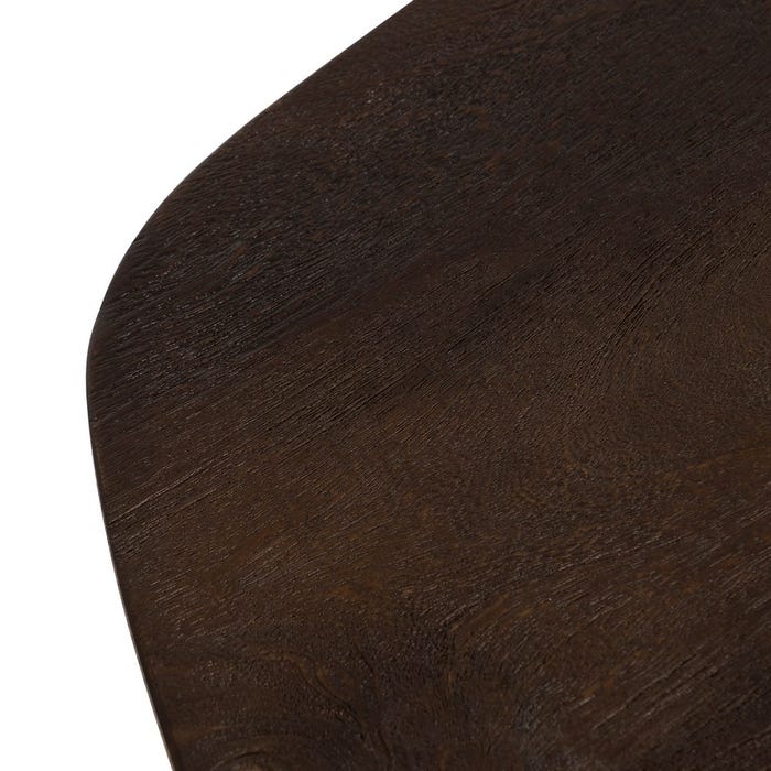 Mesa de Jantar em Madeira de Manga Marrom 200 x 100 x 76 cm