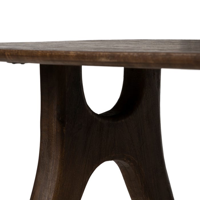 Mesa de Jantar em Madeira de Manga Marrom 200 x 100 x 76 cm