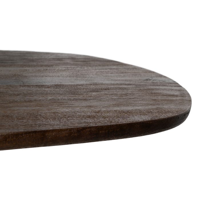 Mesa Comedor Marrón Madera De Mango 260 X 100 X 76 Cm