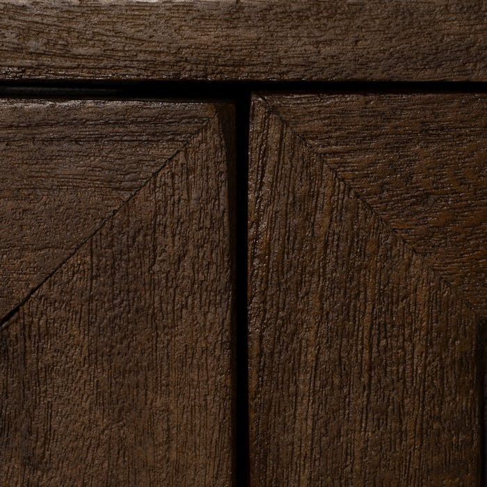 Aparador Marrón Madera De Mango Salón 180 X 35 X 87 Cm
