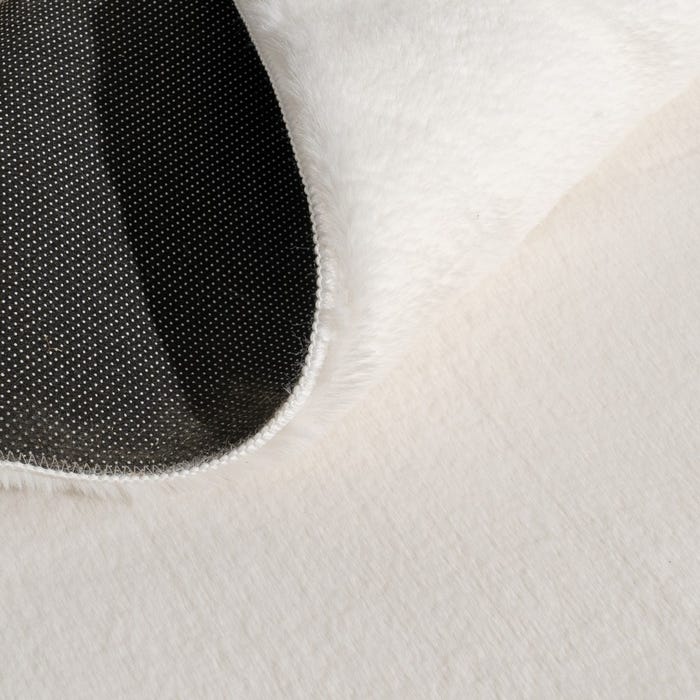Alfombra Blanco Poliester 80 X 2,70 X 150 Cm