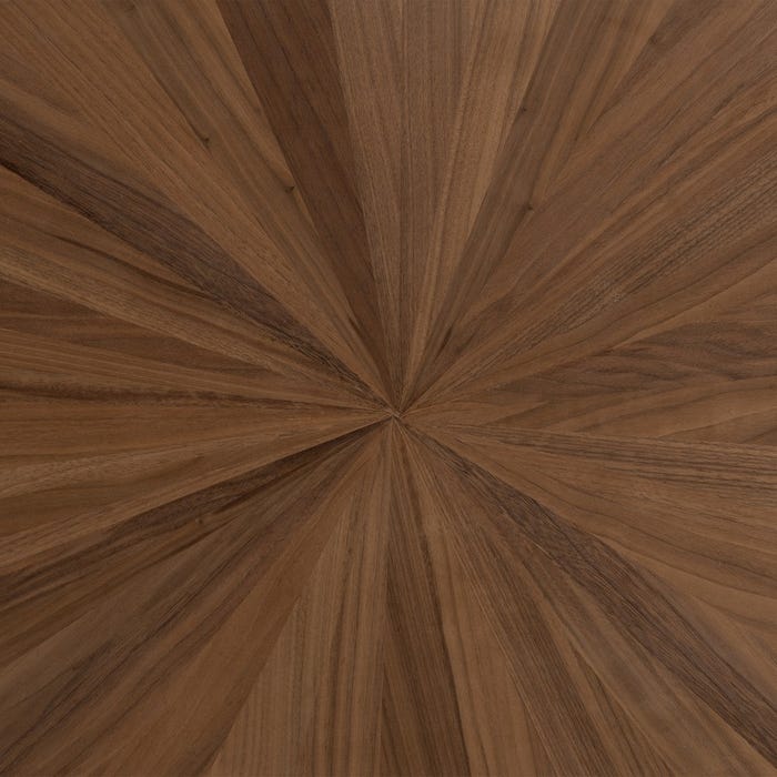 Mesa de Jantar Natural-Preto Dm-Metal 178 X 80 X 77 Cm