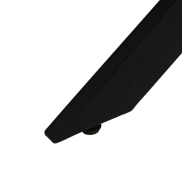 Mesa de Jantar Natural-Preto Dm-Metal 178 X 80 X 77 Cm