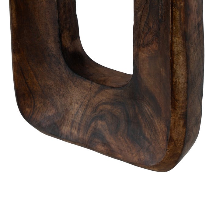 S/3 Natural Mango Wood Vases 17 x 5 x 38 cm