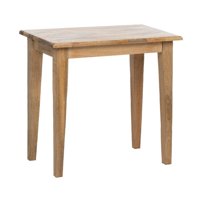 S/3 Mesitas Natural Madera De Mango 56 X 35 X 54 Cm