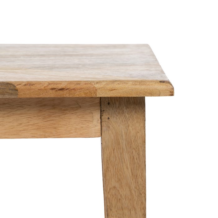 S/3 Mesitas Natural Madera De Mango 56 X 35 X 54 Cm