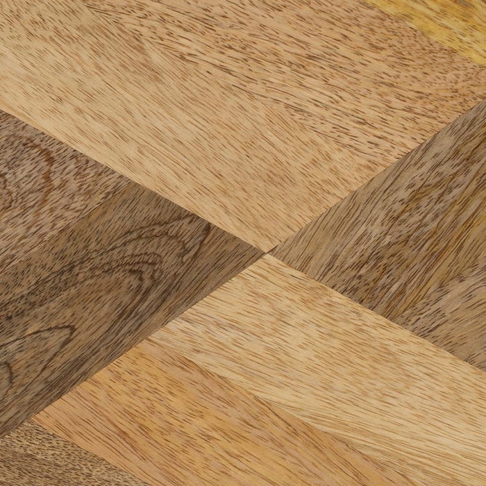 S/3 Mesitas Natural Madera De Mango 56 X 35 X 54 Cm