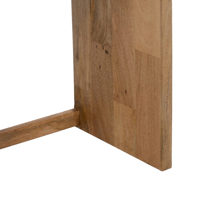 Consola Natural Madera De Mango 75 X 40 X 76 Cm