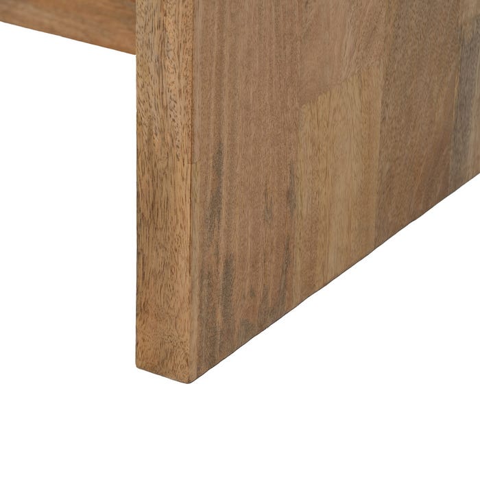 Consola Natural Madera De Mango 75 X 40 X 76 Cm