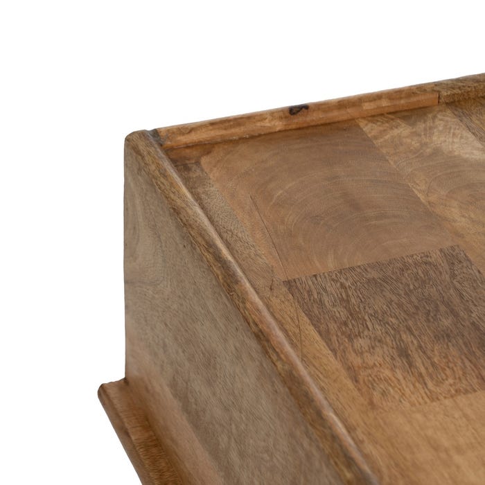 Banco Natural Madera De Mango 98 X 46 X 54 Cm