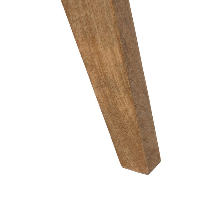 Banco Natural Madera De Mango 98 X 46 X 54 Cm
