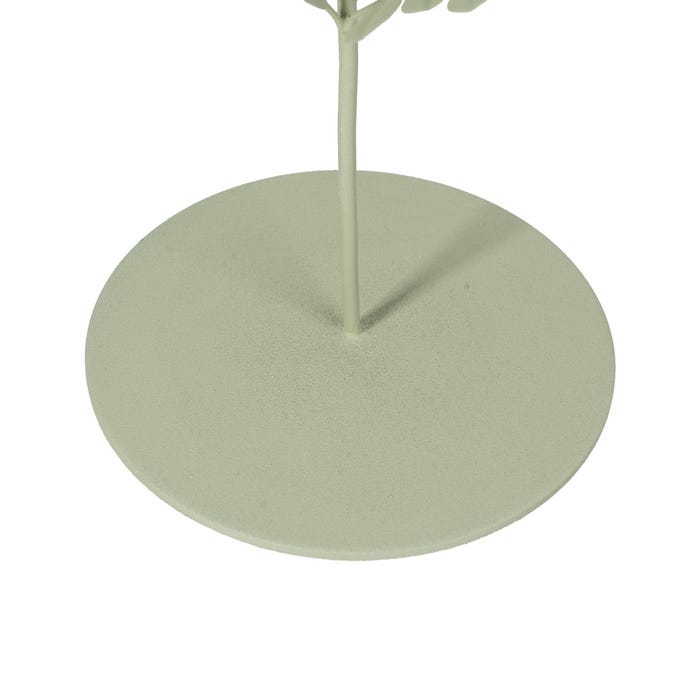 Figura Arbolito Verde Claro Metal 26 X 26 X 84 Cm
