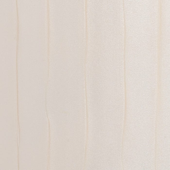 Jarrón Blanco Metal-Cristal Decoración 12,50 X 12,50 X 47 Cm