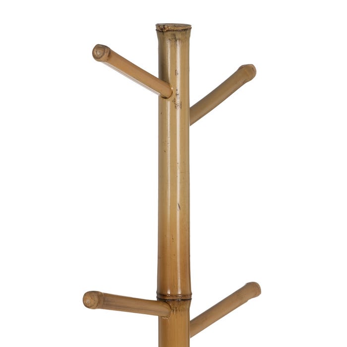 Natural Bamboo Coat Rack Decoration 36 X 36 X 162 Cm