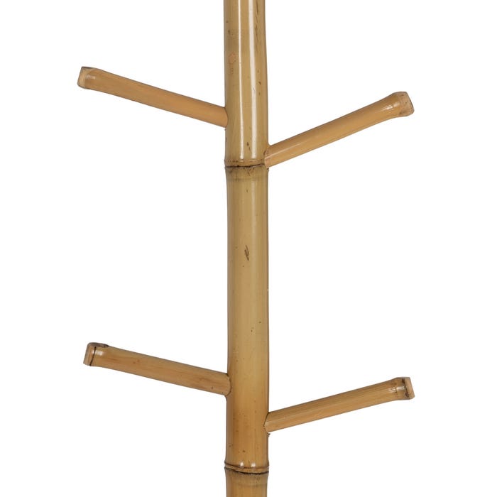 Natural Bamboo Coat Rack Decoration 36 X 36 X 162 Cm