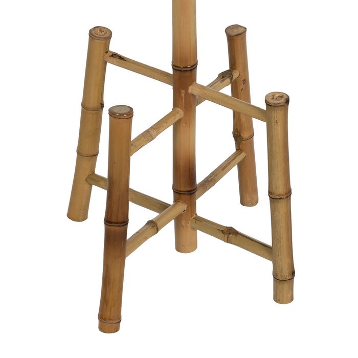 Natural Bamboo Coat Rack Decoration 36 X 36 X 162 Cm