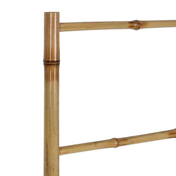 Cabide de bambu natural para decoração 50 x 40 x 150 cm