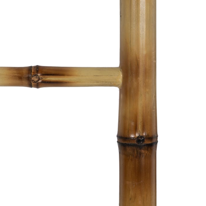 Cabide de bambu natural para decoração 50 x 40 x 150 cm