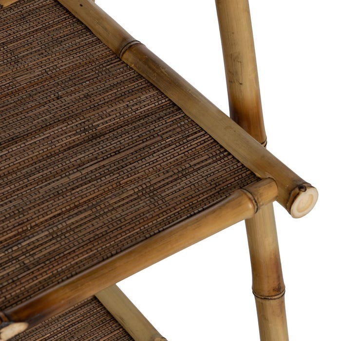 Estantería Natural Bambú Decoración 48 X 45 X 100 Cm