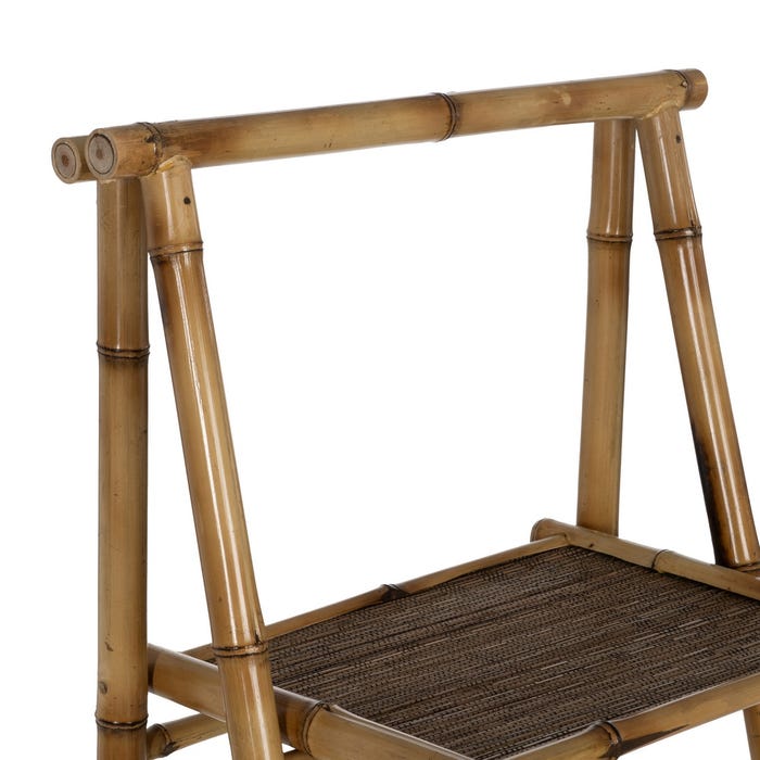 Estantería Natural Bambú Decoración 48 X 50 X 152 Cm