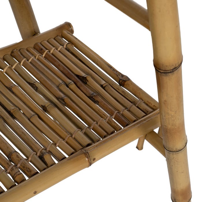 Estantería Natural Bambú Decoración 78 X 40 X 165 Cm