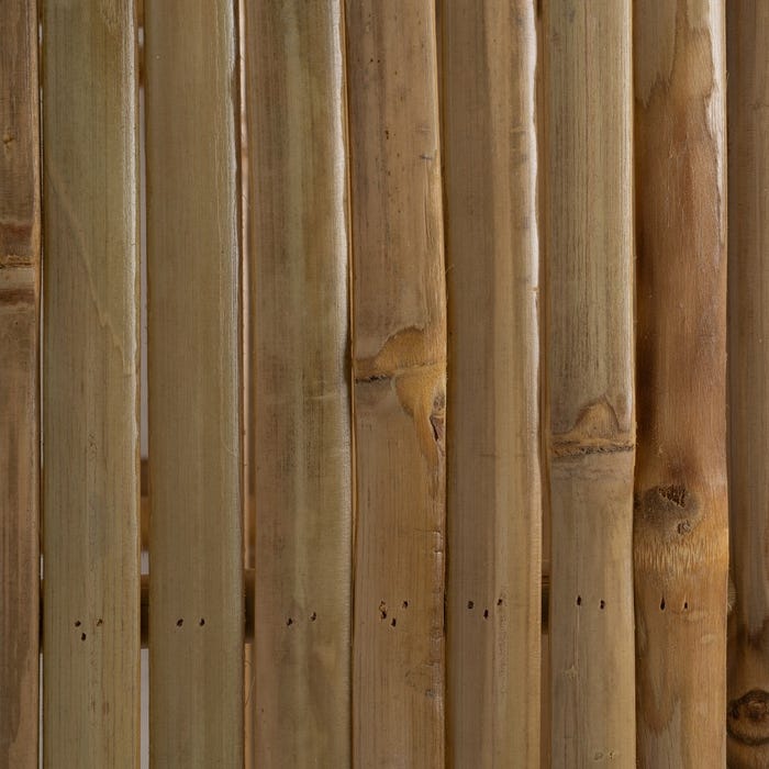 Cabide de corredor de bambu natural 70 x 32 x 175 cm