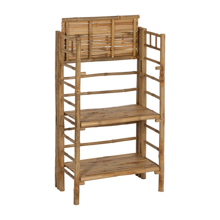 Estantería Natural Bambú 61 X 34 X 104 Cm