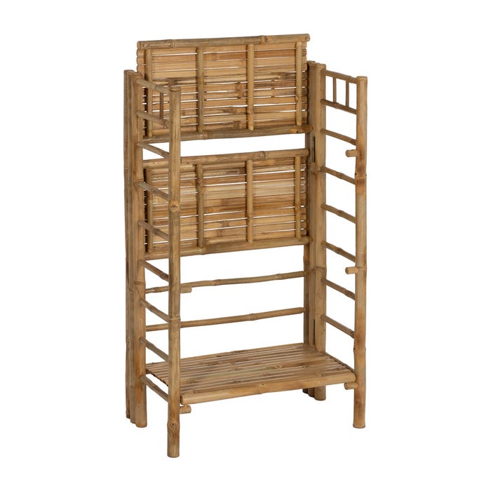 Estantería Natural Bambú 61 X 34 X 104 Cm