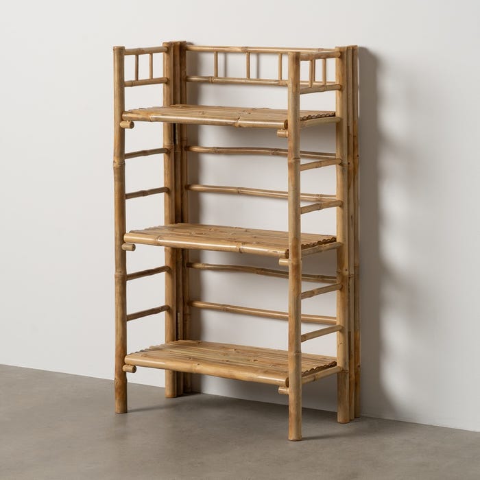 Estantería Natural Bambú 61 X 34 X 104 Cm