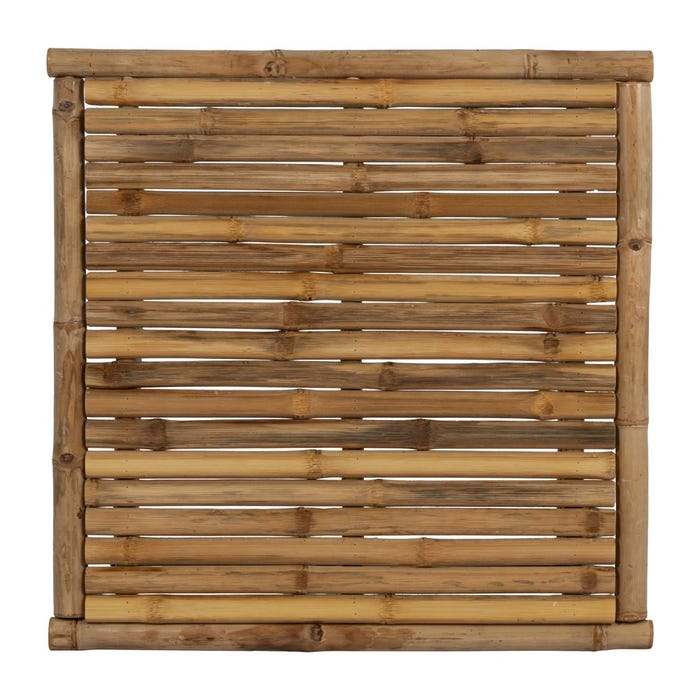 Mesa Centro Natural Bambú 65 X 65 X 46 Cm