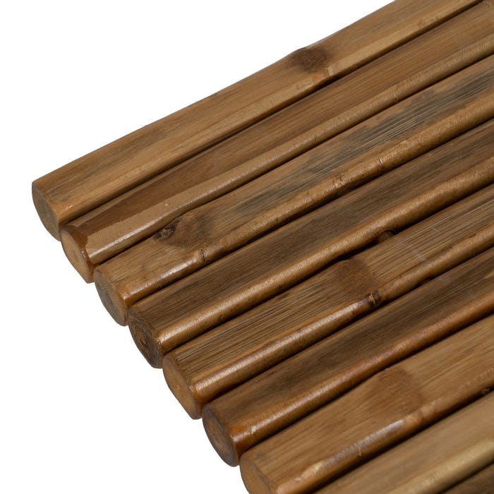 Natural Bamboo Center Table 100 X 70 X 36 Cm