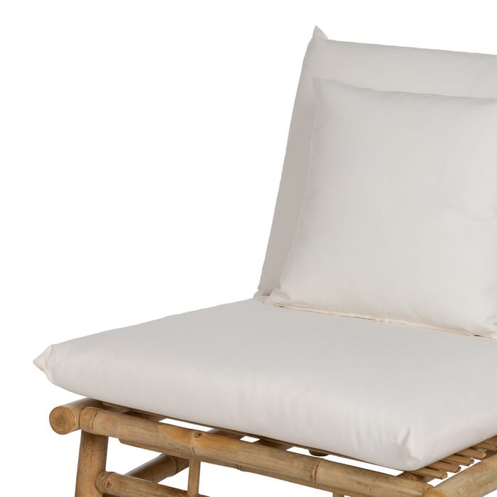 Natural Bamboo Armchair 65 X 86 X 81 Cm
