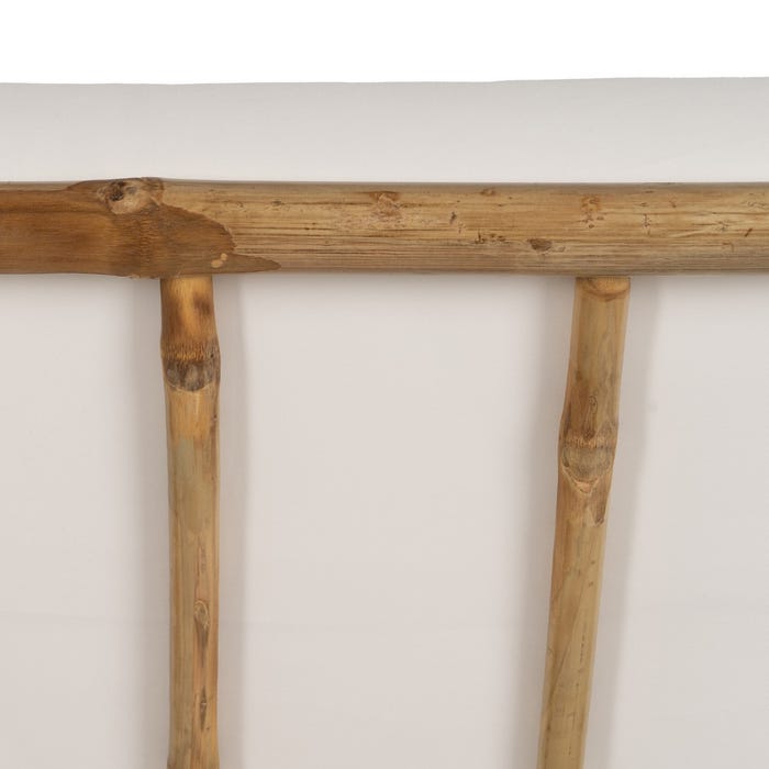 Sofá 3 Plazas Natural Bambú 200 X 86 X 81 Cm