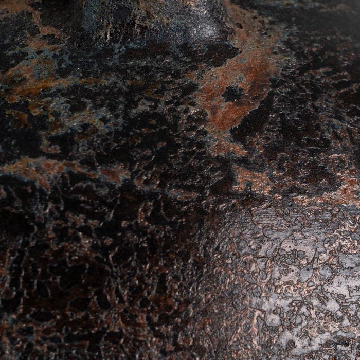 Jarrón Marrón Terracota Decoración 26 X 28 X 60 Cm