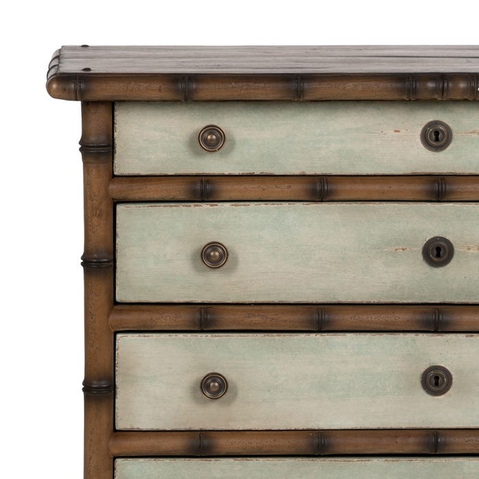 Cómoda Madera Mindi Dormitorio 95 X 45 X 85 Cm