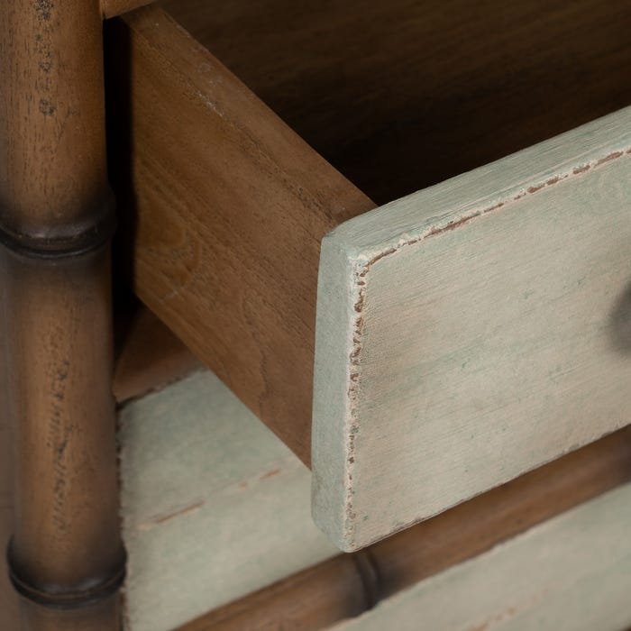 Cómoda Madera Mindi Dormitorio 95 X 45 X 85 Cm