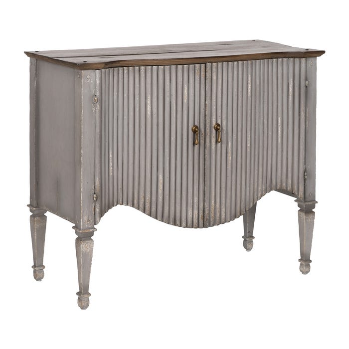 Mueble Recibidor Madera Mindi Salón 100 X 45 X 85 Cm