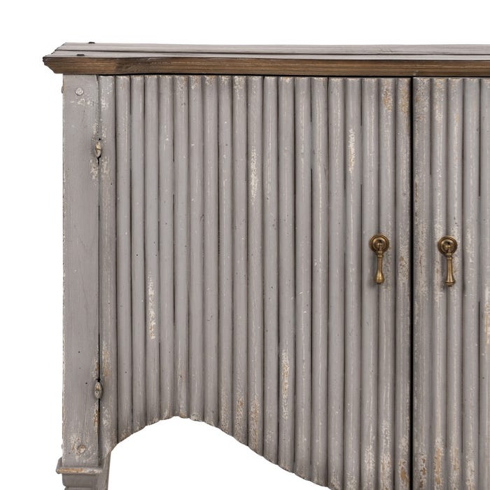 Mueble Recibidor Madera Mindi Salón 100 X 45 X 85 Cm