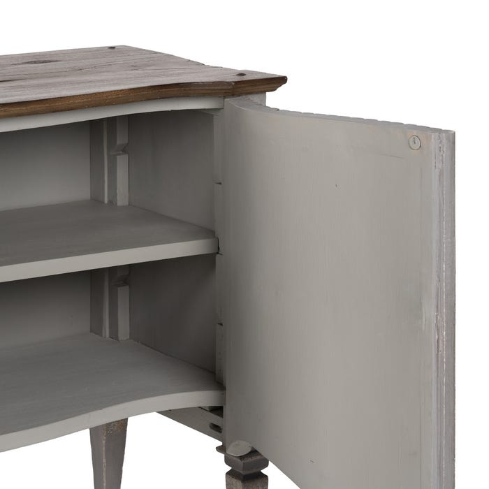 Mueble Recibidor Madera Mindi Salón 100 X 45 X 85 Cm