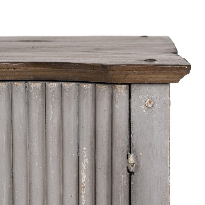 Mueble Recibidor Madera Mindi Salón 100 X 45 X 85 Cm