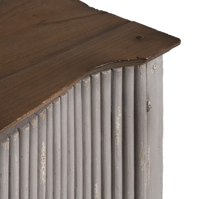 Mueble Recibidor Madera Mindi Salón 100 X 45 X 85 Cm