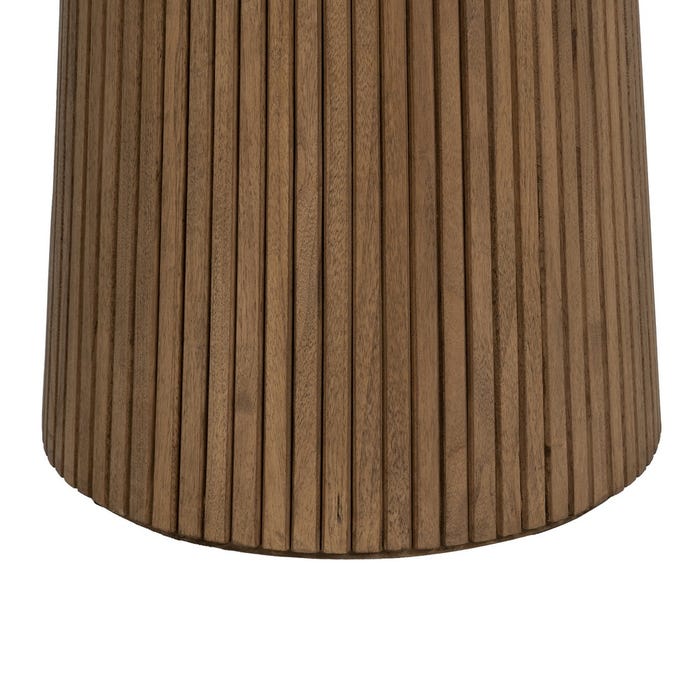 Mesa Comedor Madera-Microcemento Salón 120 X 120 X 77 Cm