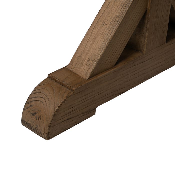 Mesa Comedor Madera De Roble Salón 300 X 98 X 76 Cm