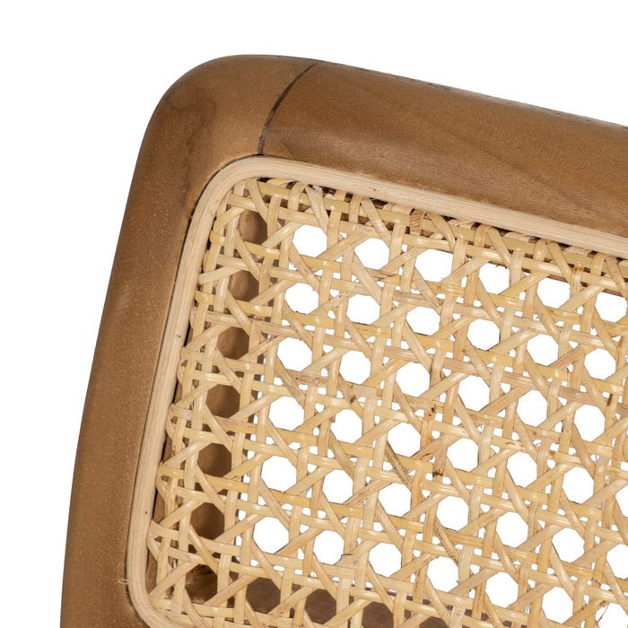 Natural Contract Wood Chair 55 X 53 X 79.50 Cm